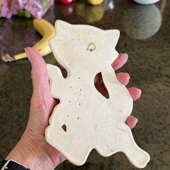 C. 1970 Set of 4 Plaster Cat Wall Hangings Miller Studio, Inc. - Picture 7 of 13